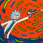 Rick and a Ray Gun